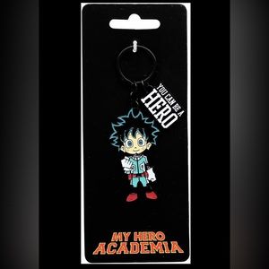 NWT My Hero Academia Izuku Midoriya Enamel Keychain